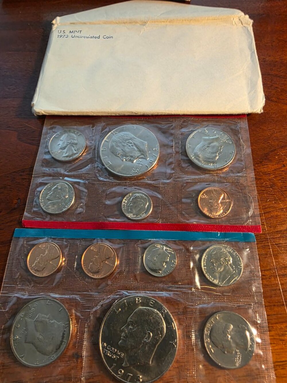 1973 UNITED STATES MINT UNCIRCULATED COIN SET